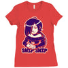 snip snip Ladies Fitted T-Shirt