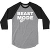 Beast Mode ON 3/4 Sleeve Shirt