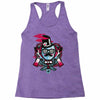mr topstache vs jthree Racerback Tank