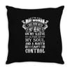 I Am A May Woman Throw Pillow