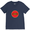 red fire V-Neck Tee
