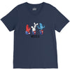 4th of July V-Neck Tee