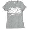 personalised poker king Ladies Fitted T-Shirt