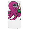 purple octopus playing the bagpipes Samsung Galaxy S7 Edge