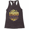 legends are born in 1988 hoodie 5 Racerback Tank