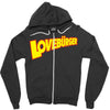 love burger Zipper Hoodie