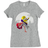 minion dracula Ladies Fitted T-Shirt