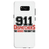 911 dispatcher heroes black logo Samsung Galaxy S8 Case