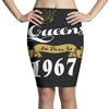 queens are born in 1967 Pencil Skirts