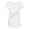 scott pilgrim vs the world bass guitar rockband vintage show movie tee Maternity Scoop Neck T-shirt