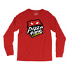pizza time Long Sleeve Shirts