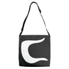 s coon symbol Adjustable Strap Totes