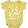 game and watch parody video game Baby Onesie