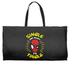 friendly neighborhood single man Weekender Totes