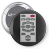 rude remote control, ideal funny birthday gift or present Pin-back button