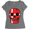 denmark till i die Women's Triblend Scoop T-shirt