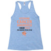 wear peach for uterine cancer Racerback Tank