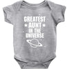 Greatest Aunt In The Universe Baby Onesie
