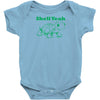 shell yeah turtle Baby Onesie