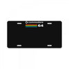 commodore 64 computer License Plate