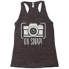 oh snap Racerback Tank