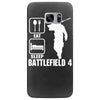 eat sleep battlefield 4, funny Samsung Galaxy S7 Edge Case