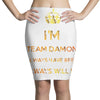 team damon salvatore Pencil Skirts