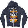 My Husband Is Super Awesome Zipper Hoodie