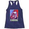 chewbacca poster, ideal gift or birthday present Racerback Tank