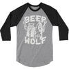 wolf beer 3/4 Sleeve Shirt