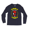 friendly neighborhood single man Long Sleeve Shirts