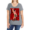 techno viking ideal birthday present or gift Ladies Curvy T-Shirt