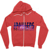 jake paulers galaxy Zipper Hoodie