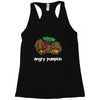 angry pumkin Racerback Tank