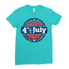 independence day Ladies Fitted T-Shirt