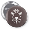 spacehopper ~ mens funny retro Pin-back button