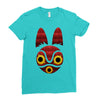 Mononoke Mask Ladies Fitted T-Shirt