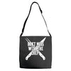 don't mess with the chef Adjustable Strap Totes