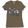 moosing block Ladies Fitted T-Shirt