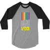Lightsaber Rainbow 3/4 Sleeve Shirt