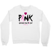 pink spread the hope Crewneck Sweatshirt