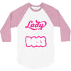 lady lift like a boss 3/4 Sleeve Shirt