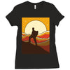 mountain hiker Ladies Fitted T-Shirt