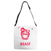 instinct attention gorilla beast Adjustable Strap Totes