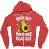 rock out with your guac out Zipper Hoodie