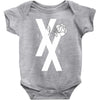 mgk t xx shirt flower black rose .. Baby Bodysuit