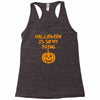 halloween is so my thing Racerback Tank