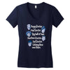 angry doctor Women's V-Neck T-Shirt