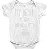 my brain is 90% movie quotes Baby Onesie