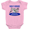papa s service Baby Onesie